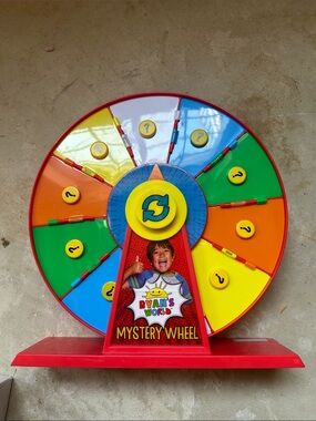 Ryan's World Mystery Wheel Toy - Spin Game